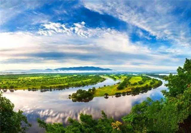 冰封雪飘，黑龙江的北国风情画卷